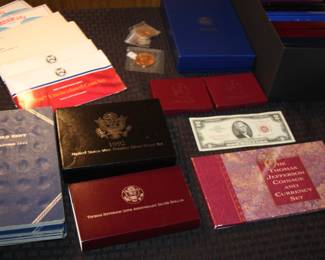 US & Foreign  Coins and Currency 