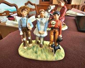Hummel - Goebel and Gorham figurines. 