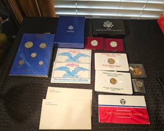 US & Foreign  Coins and Currency 