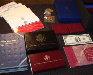 US & Foreign  Coins and Currency 