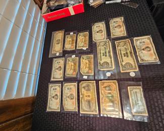 US & Foreign  Coins and Currency 
