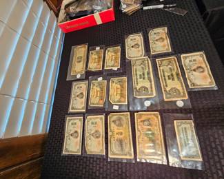 US & Foreign  Coins and Currency 