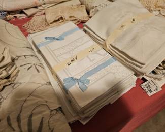antique linen, hand made linen, hand made quilts 