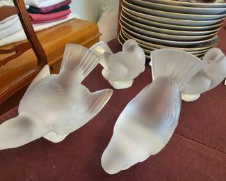 Lalique birds