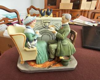 Hummel - Goebel and Gorham figurines. 