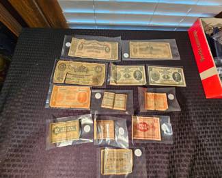 US & Foreign  Coins and Currency 