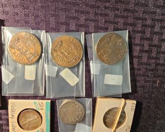 US & Foreign  Coins and Currency 