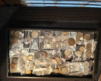 US & Foreign  Coins and Currency 