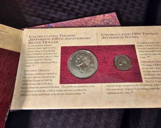 US & Foreign  Coins and Currency 