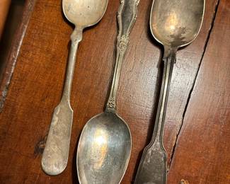 Antique spoons 