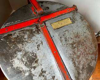 Vintage Heavy duty  trash can 