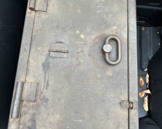 Vintage Military Safe 