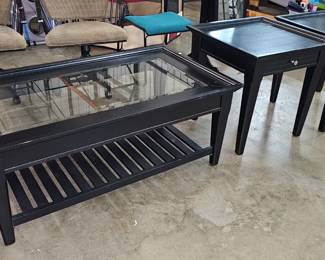 Coffee Table and End Tables