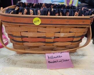 Halloween Longaberger Basket