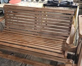 Wooden Swing / Glider