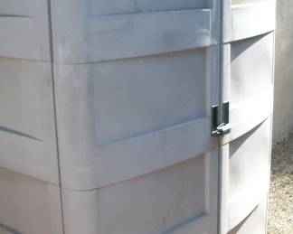 Suncast resin storage shed