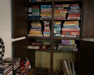 Vintage games and toys.