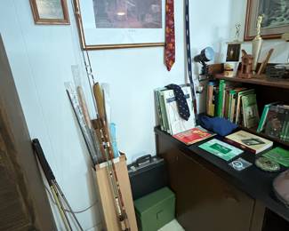 Fishing rods, fly & spinner