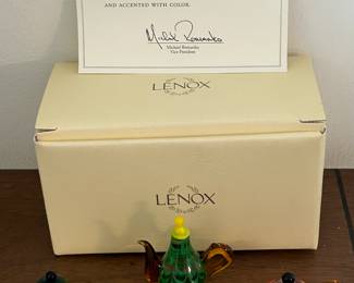 Lenox miniatures.