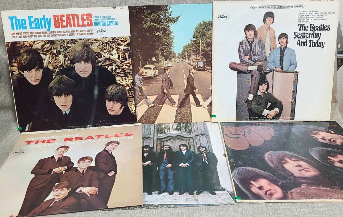 Vinyl Records Beatles