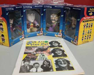 Beatles Titans Vinyl Figurines