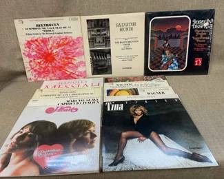 Vinyl Records Heart Tina Turner Joni Mitchell
