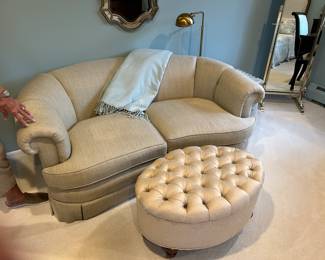 Couch and ottoman 