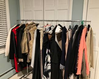 Ladies designer clothes including  St. John 