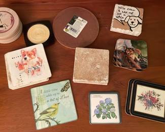 Large Lot Of Assorted Coasters