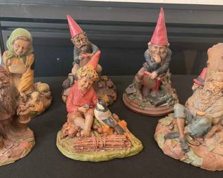 Six Tom Clark Gnomes