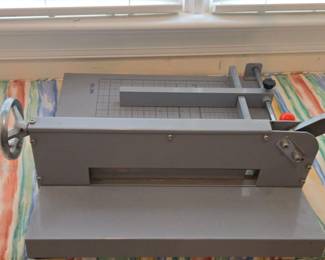 SG298 12 Heavy Duty Industrial Stack Paper Cutter
