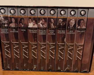 VHS JAZZ A Film by Ken Burns