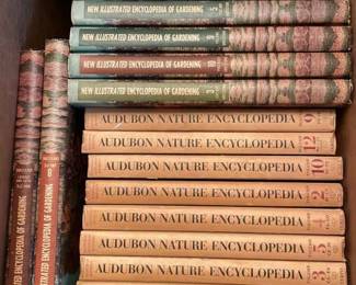 Gardening And Nature Vintage Encyclopedias