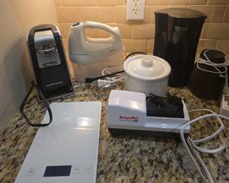 Collection Of Small Kitchen Appliances