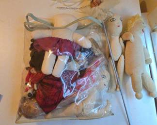 Mystery Lot Of Dolls And Doll Parts