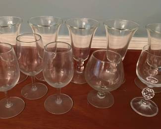 Assorted Glassware