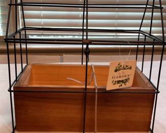 House Shaped Planter, New With Tags 