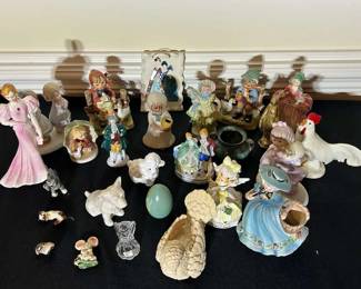 Beautiful Figurine Collection Of Different Brands And Styles 