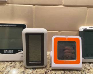 Hygrometers And Thermometers