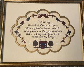 Our Family Wall Art 