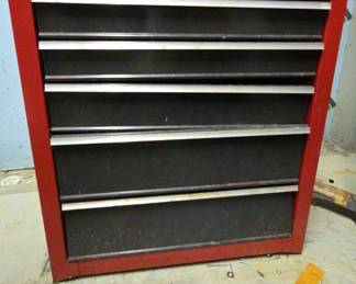 Red Craftsman Toolbox With Contents No Key