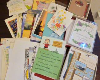 Mystery Lot Of Various Greeting Cards For All Occasions