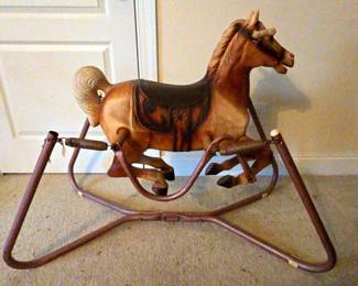  003 Vintage Rocking Hobby Horse
