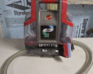 Hoover Spotless Carpet Upholstery Cleaner  Works