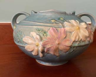 Roseville Pottery Cosmos Blue 