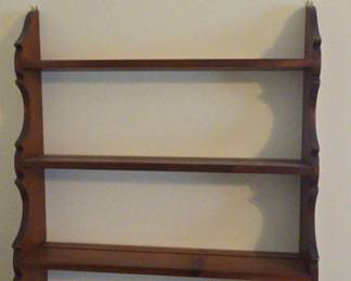 Wood Display Shelf
