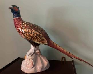 Beautiful Pheasant Figurine 