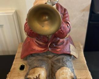 Melody in Motion Willie The Trumpeter Music Box 