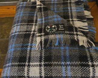 Fine Woollens Pure New Wool Throw, Woven In Scotland