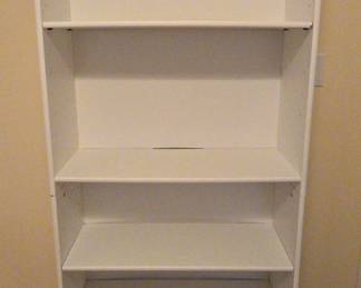 71 Tall White Bookcase